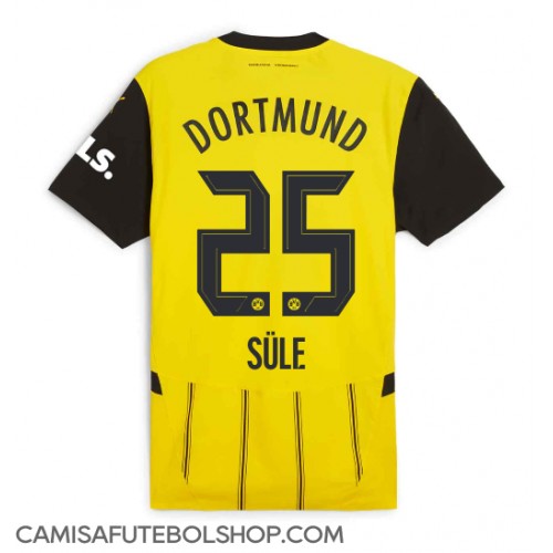 Camisa de time de futebol Borussia Dortmund Niklas Sule #25 Replicas 1º Equipamento 2024-25 Manga Curta